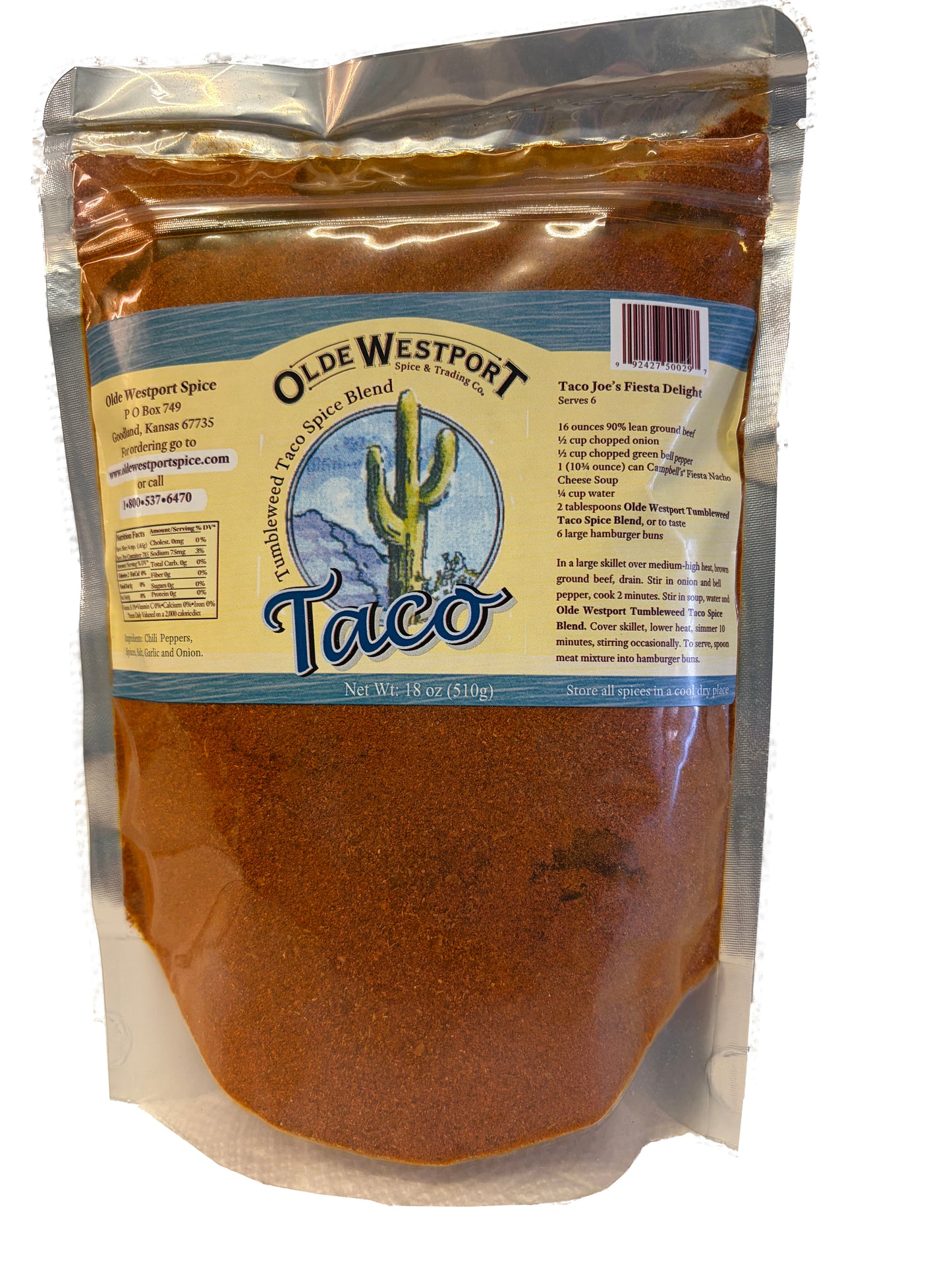 Tumbleweed Taco Spice Blend