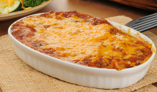 Annie’s Green Chile Chicken Enchilada Dish