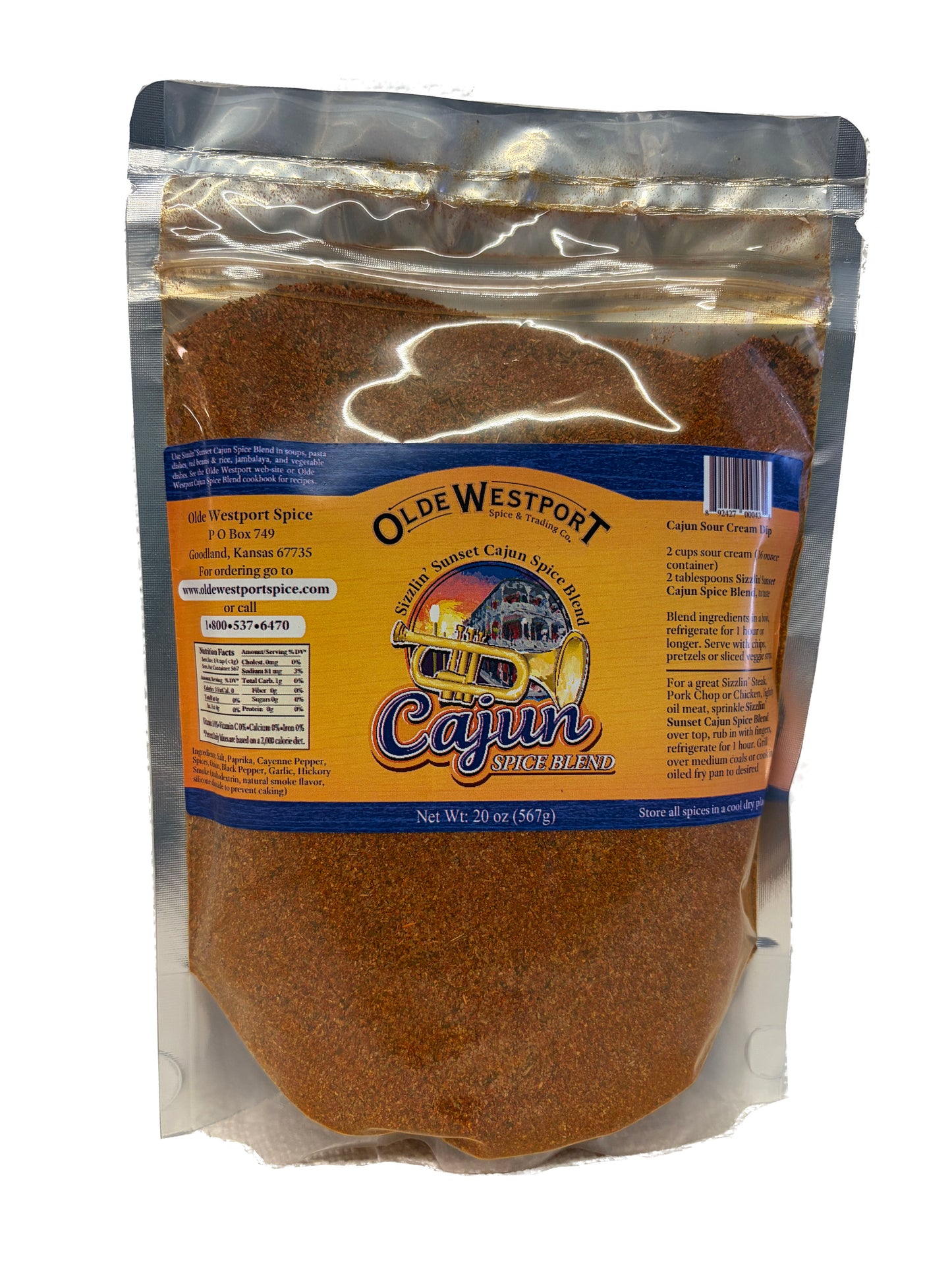 Sizzlin Sunset Cajun Spice Blend