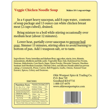 Chicken Veggie Noodle Soup