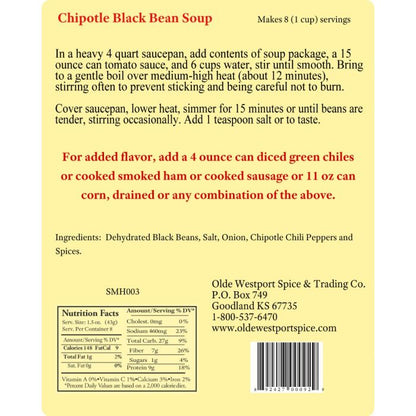 Chipotle Black Bean Soup
