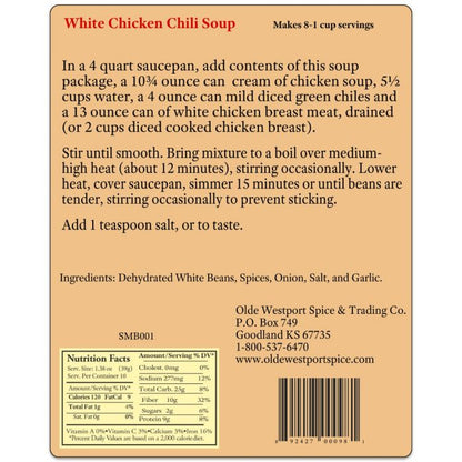 White Chicken Chili Soup Mix